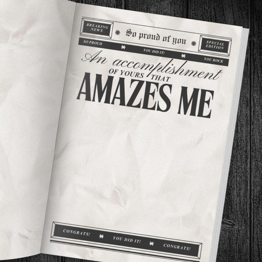 Just a Few Things I Love About You – Fill-In Gift Book (For Kids)